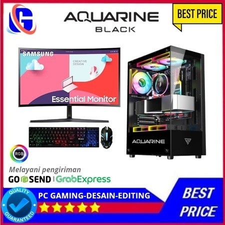 Jual PC Gaming Lengkap Intel Core I5 10400F Geforce GTX 1650 4GB SSD256