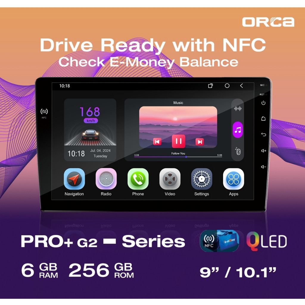 Jual Head Unit Android Inch Orca Adr Pro Ram Gb Rom Gb