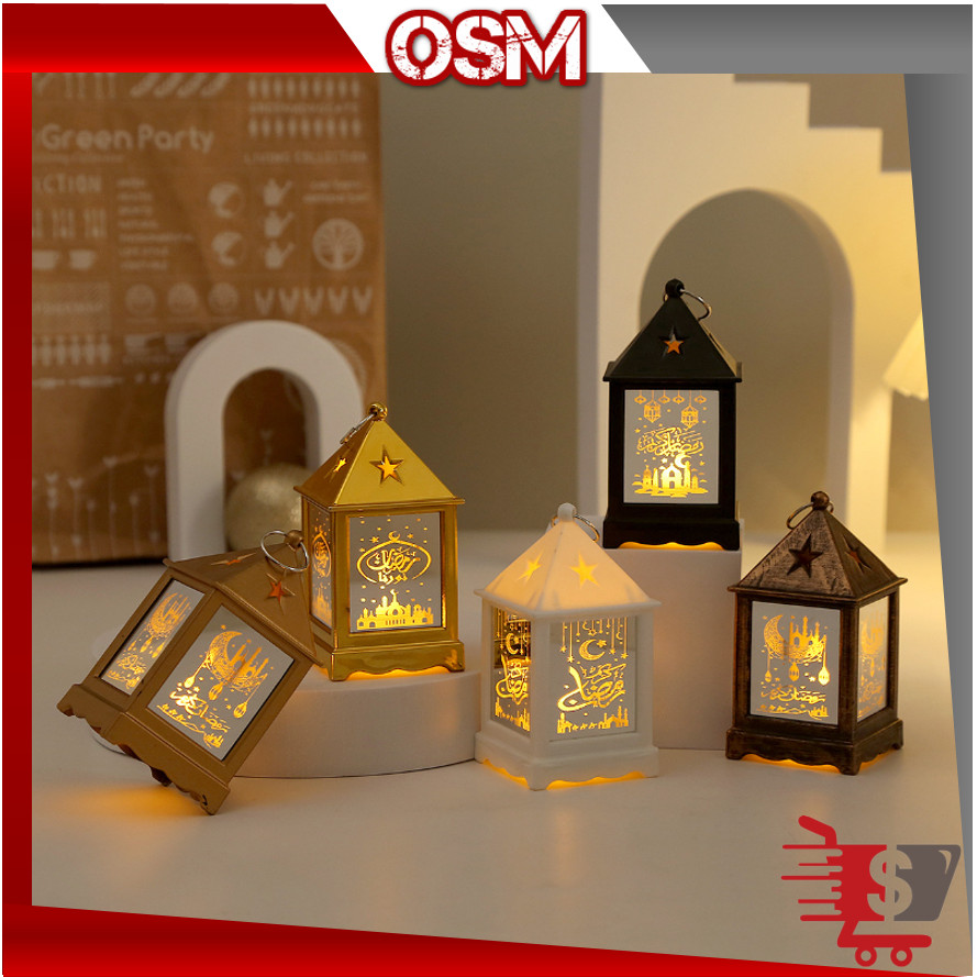 Jual Osm L Lentera Led Motif Arabian Lentera Hias Bentuk Rumah