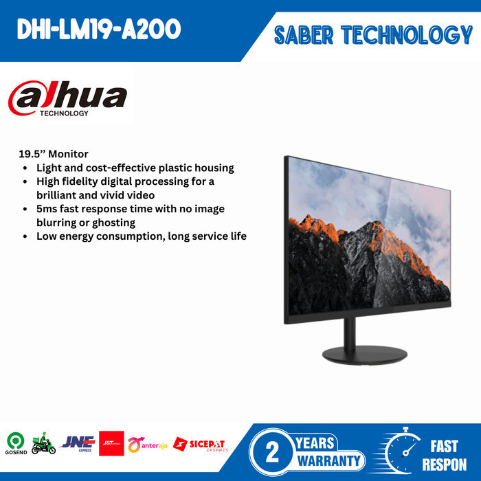 Jual Dahua Dhi Lm A Led Monitor Inch Hdmi Vga Shopee Indonesia