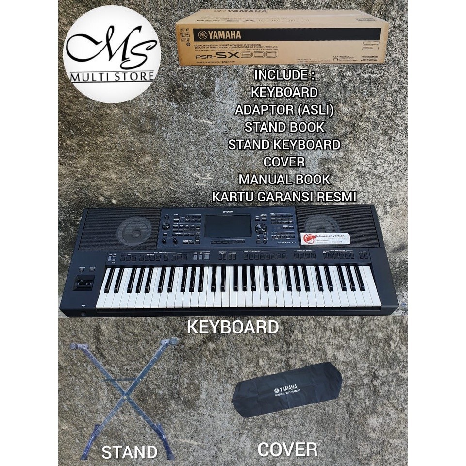 Jual KEYBOARD YAMAHA PSR SX900 SX 900 SX 900 STAND COVER