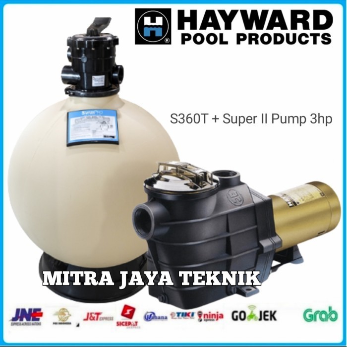 Jual Mesin Pompa Kolam Renang 3hp 3phase Sand Filter HAYWARD 36in