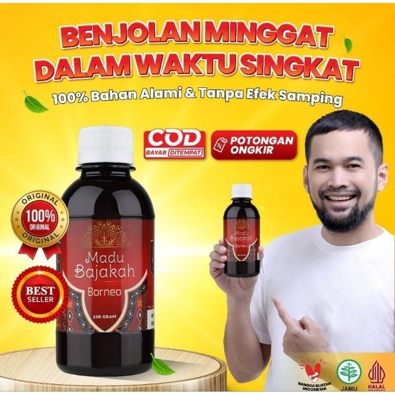 Jual MADU BAJAKAH BORNEO ASLI ORIGINAL TEUKU WISNU AKAR KALIMANTAN