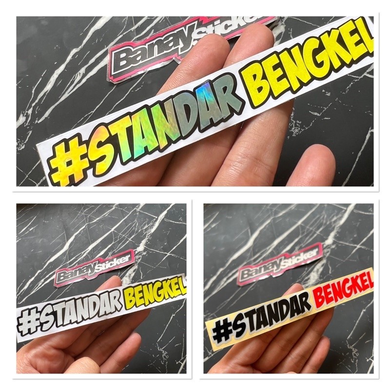 Jual STICKER STIKER STANDAR BENGKEL CUTTING Shopee Indonesia