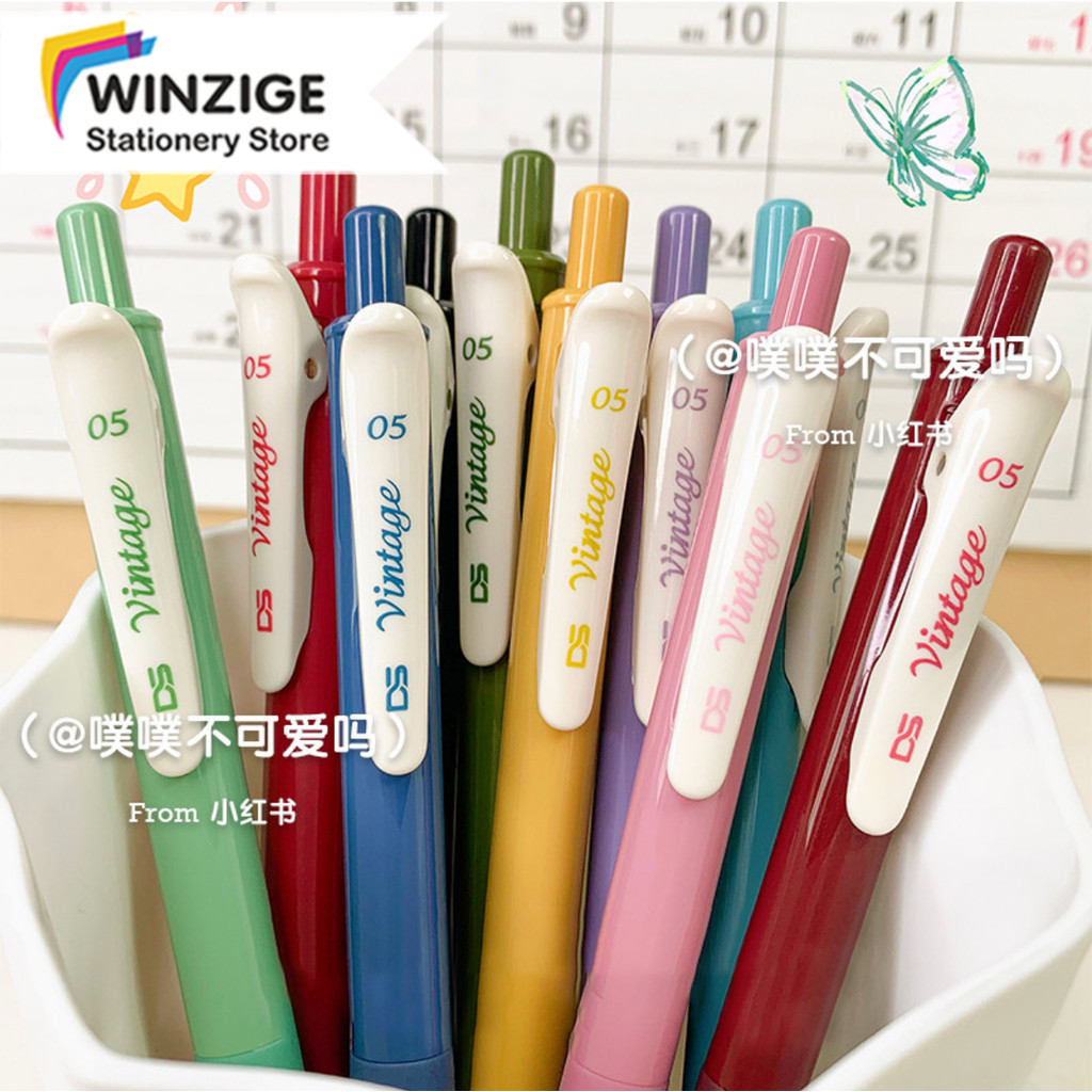 Jual Winzige 20 Warna Pulpen Gel 0 5mm Pena Pulpen Warna Warni