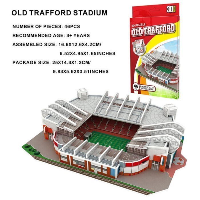 Jual Miniatur Mini Stadion Sepakbola D Puzzle Klub Eropa Miniatur