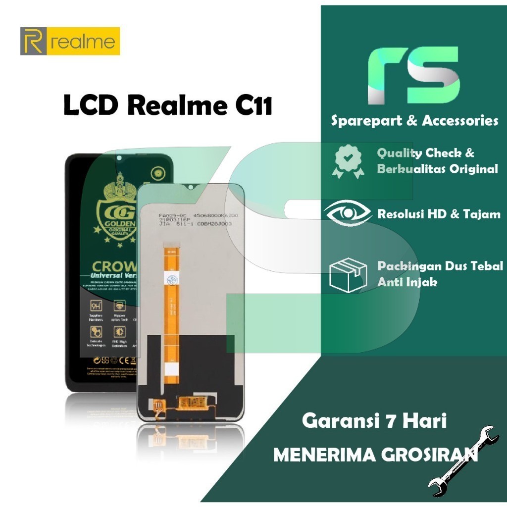 Jual LCD TOUCHSCREEN REALME C11 C12 C15 C15 QUALCOMM OPPO A15