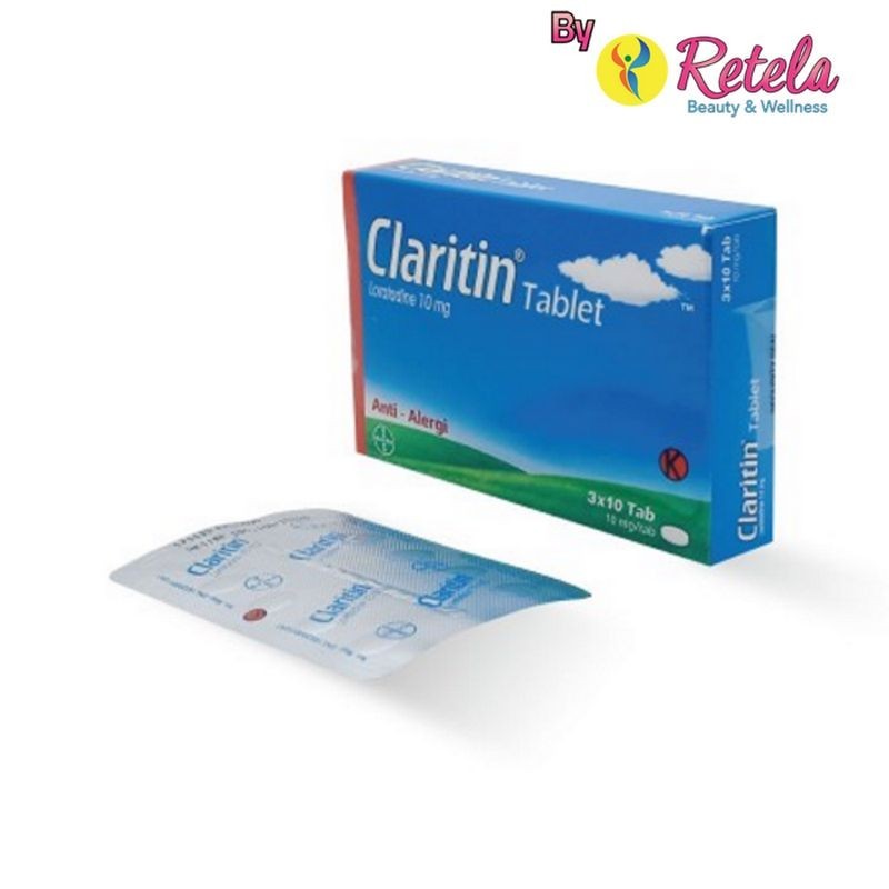 Jual CLARITIN 10MG 1 STRIP 5 TABLET Shopee Indonesia