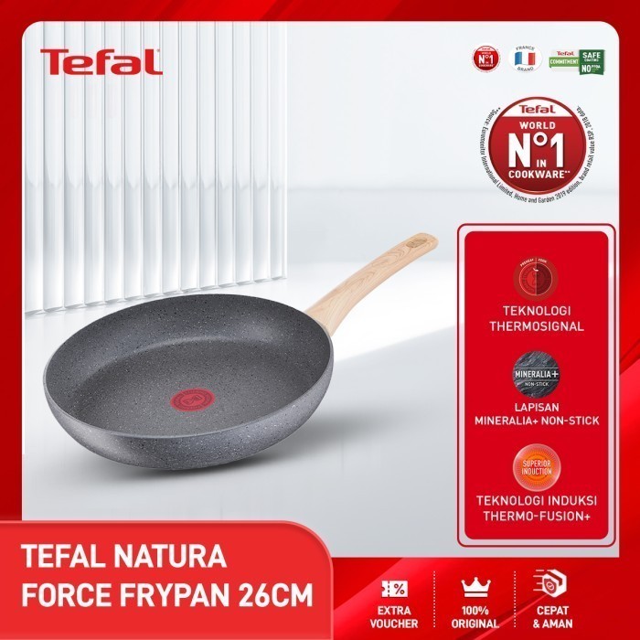 Jual Tefal Natural Force Frypan Cm Premium Cookware Wajan Anti