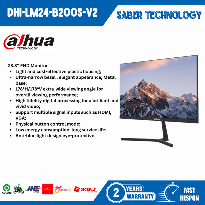 Jual Dahua Dhi Lm B S V Monitor Inch Shopee Indonesia