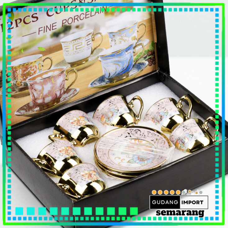 Jual Hampers Kado Cangkir Keramik Set In European Style Parcel