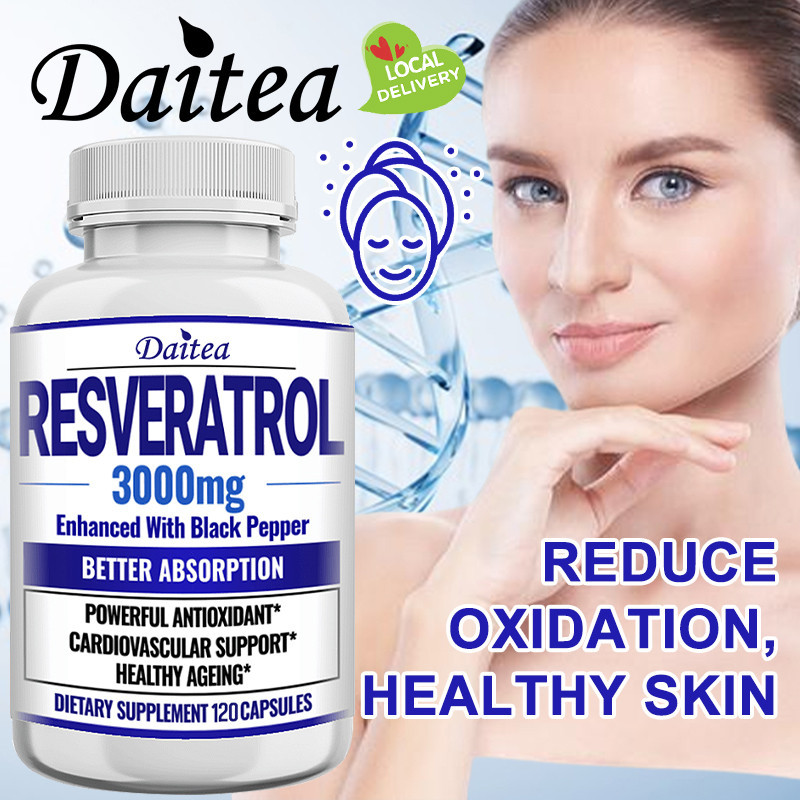 Jual Resveratrol Supplement Antioxidant Formula For Heart Health