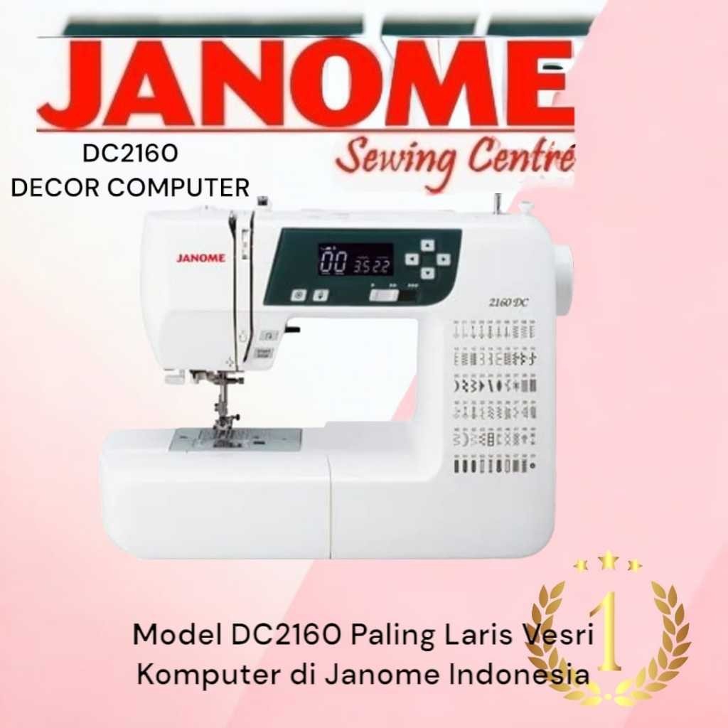 Jual Mesin Jahit Model Komputer Merk Janome Model 2160dc Shopee Indonesia