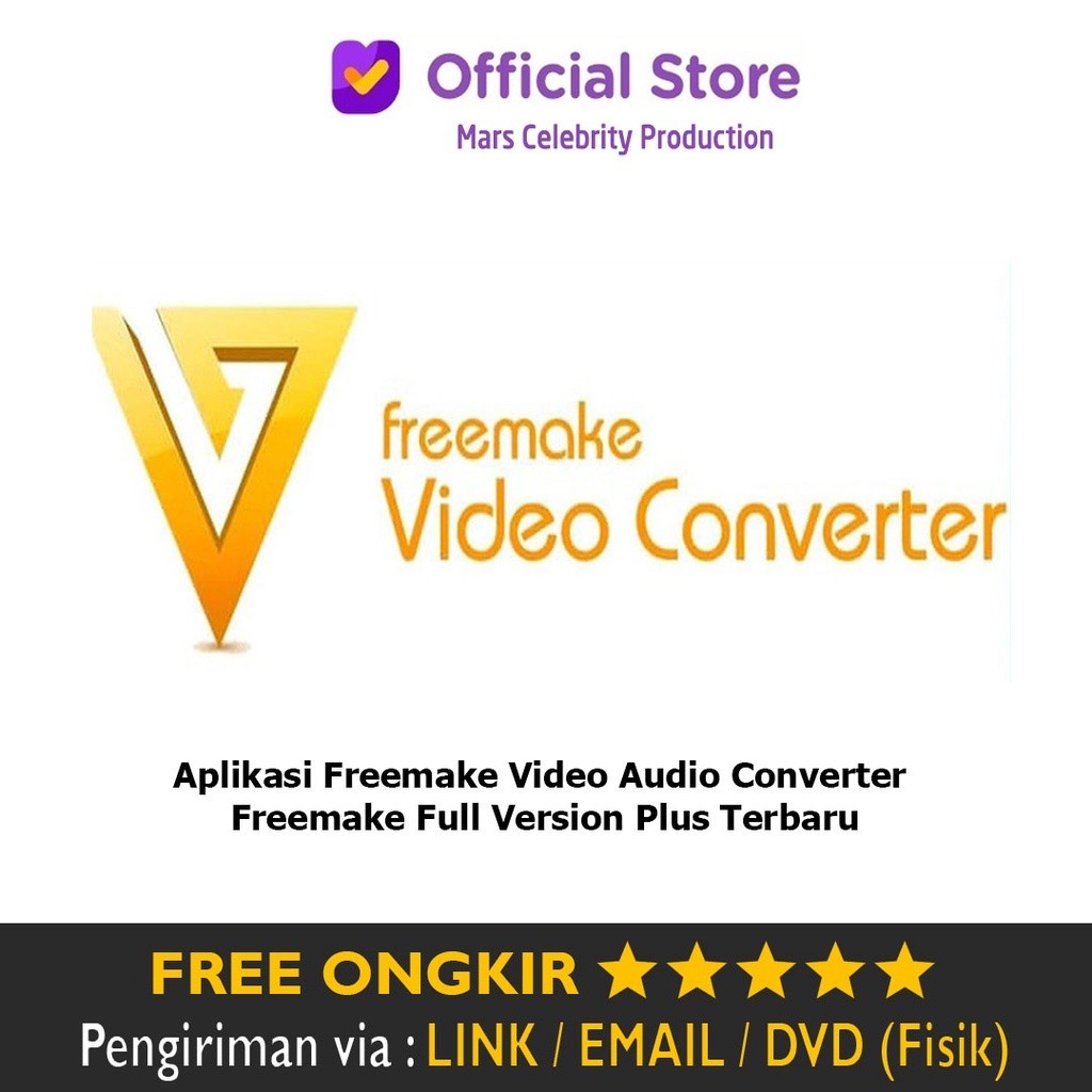 Jual Aplikasi Freemake Video Audio Converter Freemake Full Version Plus