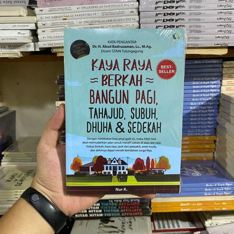 Jual Buku Kaya Raya Berkah Bangun Pagi Tahajud Subuh Dhuha Dan