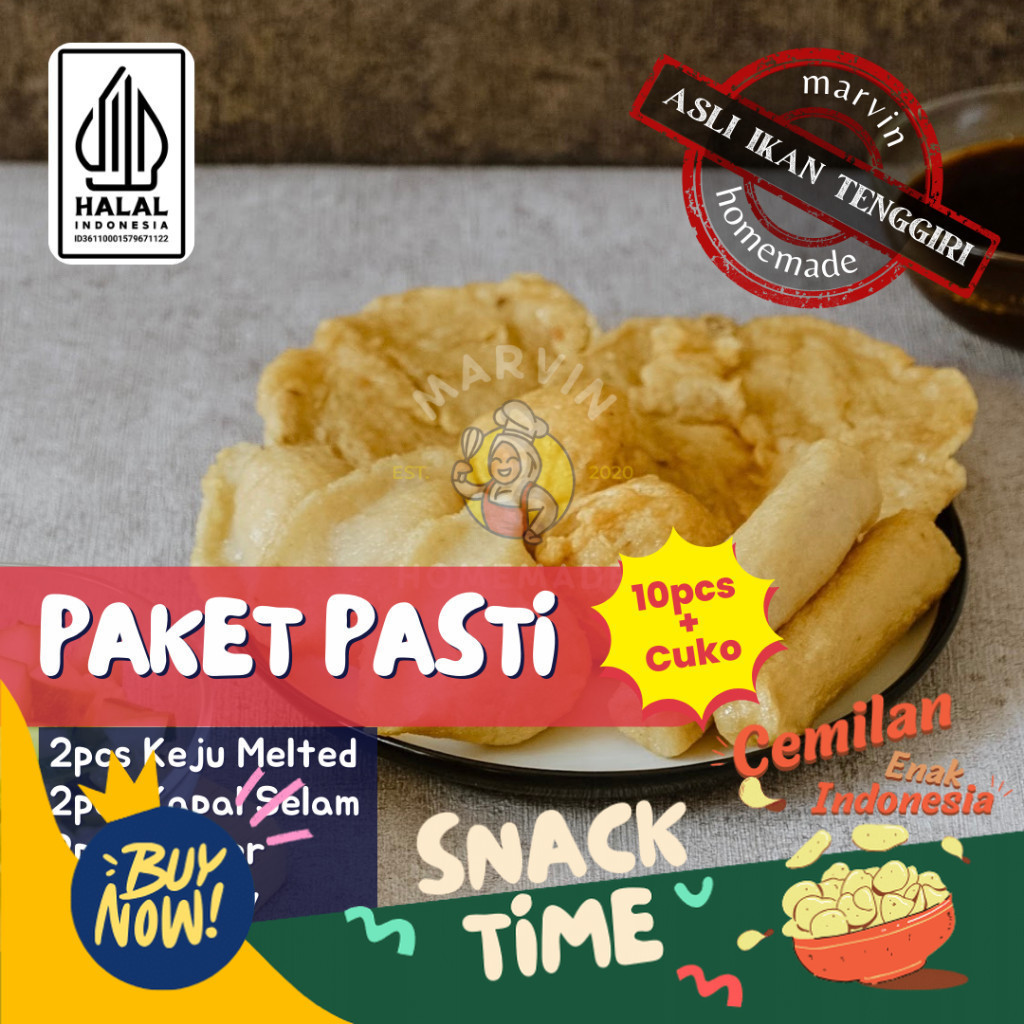 Jual Special Diskon MPEK MPEK PASTI Ikan Tenggiri Pempek Asli