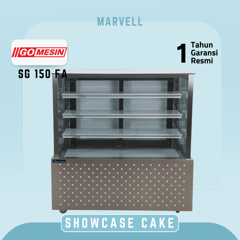 Jual Kulkas Pendingin Kue Gomesin Sg Fa Sg Fa Showcase Cake