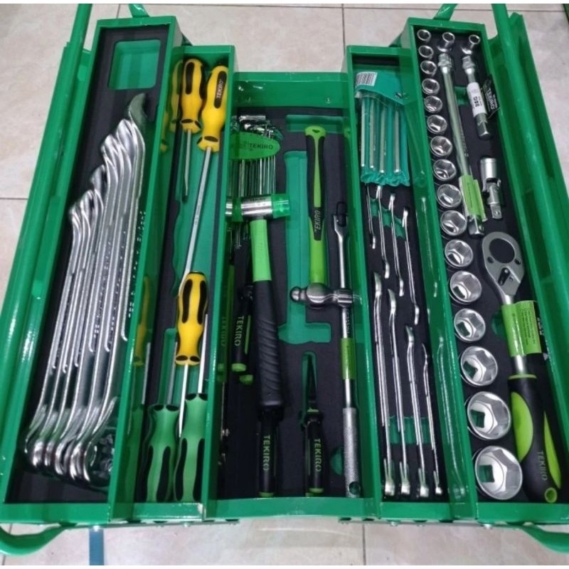 Jual Tekiro Tool Box Set Pcs Tool Kit Set Tekiro Kotak Perkakas