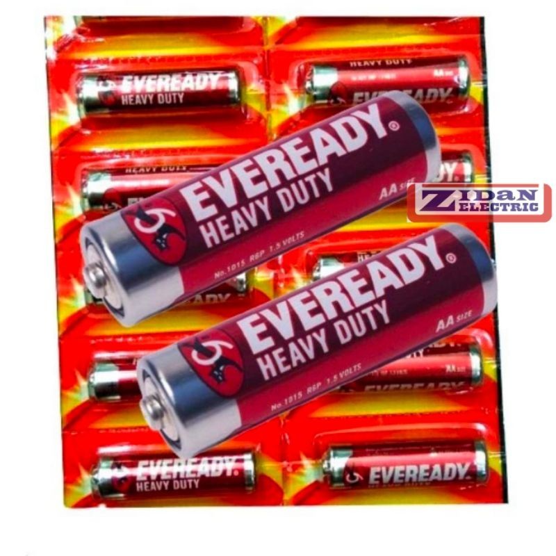 Jual Baterai AA A2 Battery AAA A3 1 5V Eveready Batetai Jam Dinding