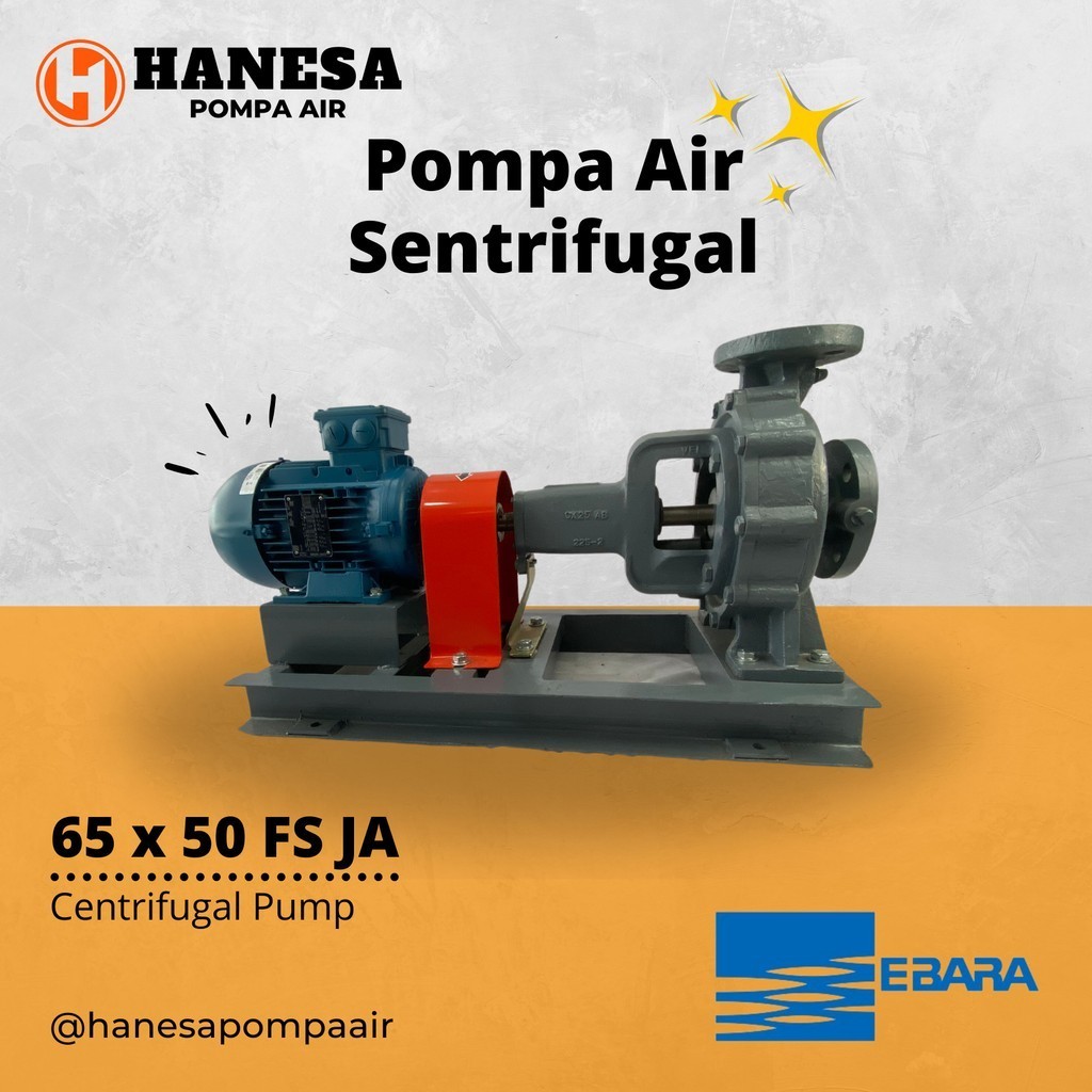 Jual Pompa Air Centrifugal Ebara FSJA FSHA MS 2 2KW 3HP 380V