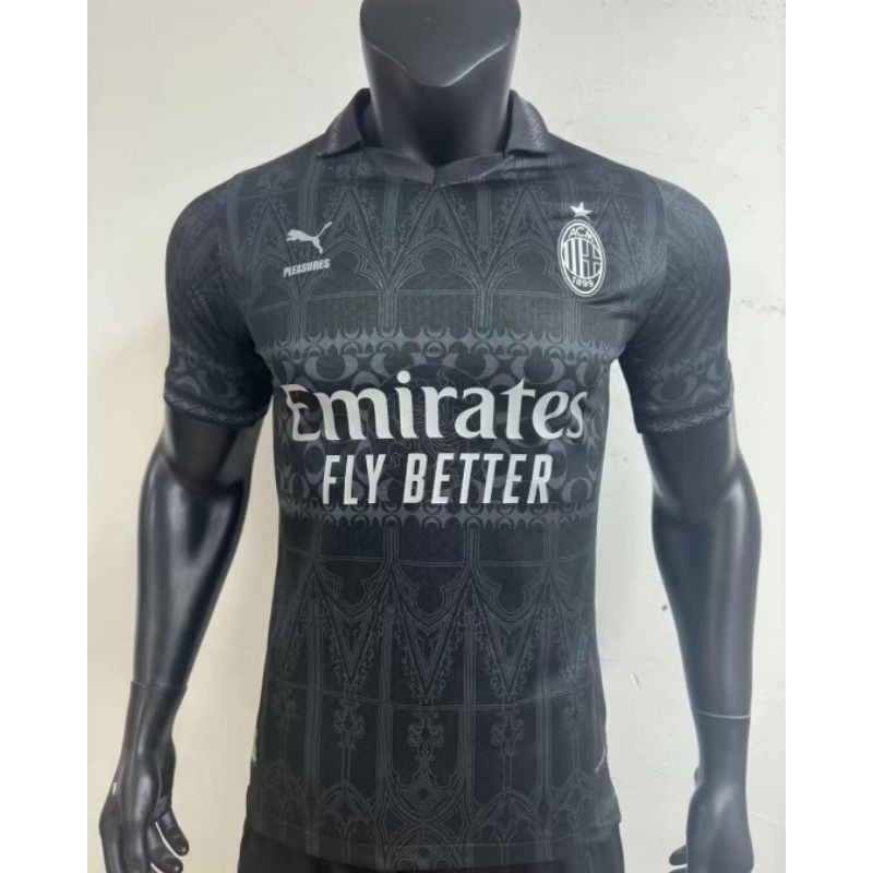 Jual BAJU JERSEY PLAYER ISSUE AC MILAN 4TH PLEASURE 2024 JERSEY PLAYER