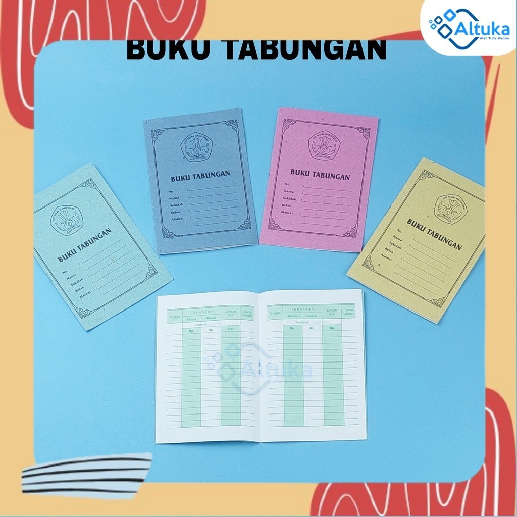 Jual Buku Tabungan Sekolah Shopee Indonesia