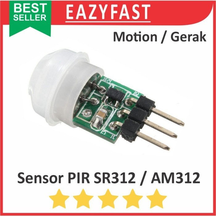 Jual Modul Sensor Gerak Pir Sr Am Mini Ir Motion Detector