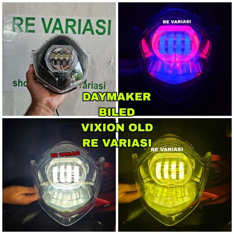 Jual Lampu Depan Biled Daymaker Pnp Vixion Old Big Sale Shopee Indonesia