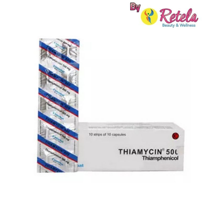 Jual THIAMYCIN 500MG 1 STRIP 10 CAPSUL Shopee Indonesia