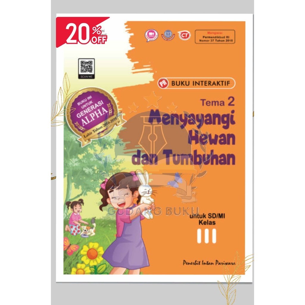 Jual Buku PR LKS Tematik SD Kelas 3 Tema 2 Kurikulum K13 Intan Pariwara