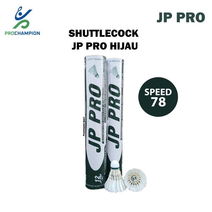 Jual Shuttlecock Badminton Jp Pro Shuttlecock Jp Pro Hijau Shopee