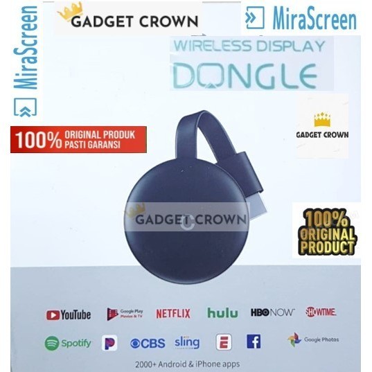 Jual Mirascreen G12 HDMI Wireless Wifi Display Dongle Adapter Mirroring