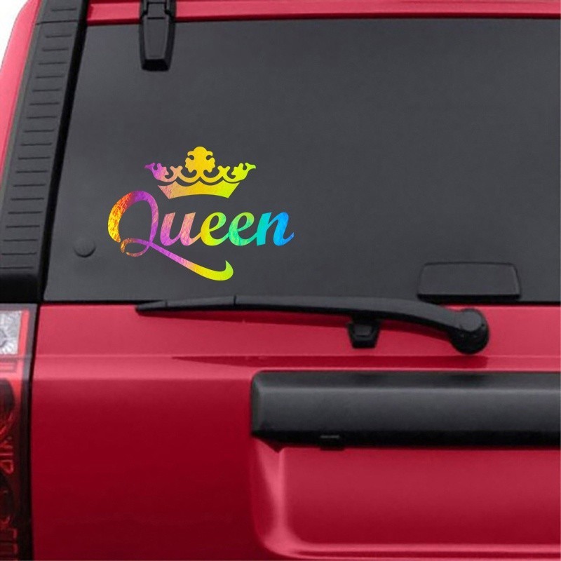 Jual Stiker Mahkota Queen Stiker Kaca Mobil Mahkota Queen Shopee