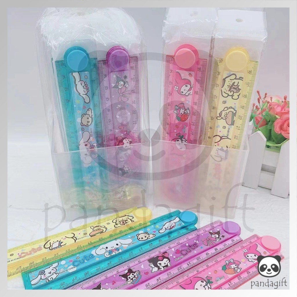 Jual Cod Pack Isi Pcs Penggaris Lipat Cm Sanrio Cinnamoroll