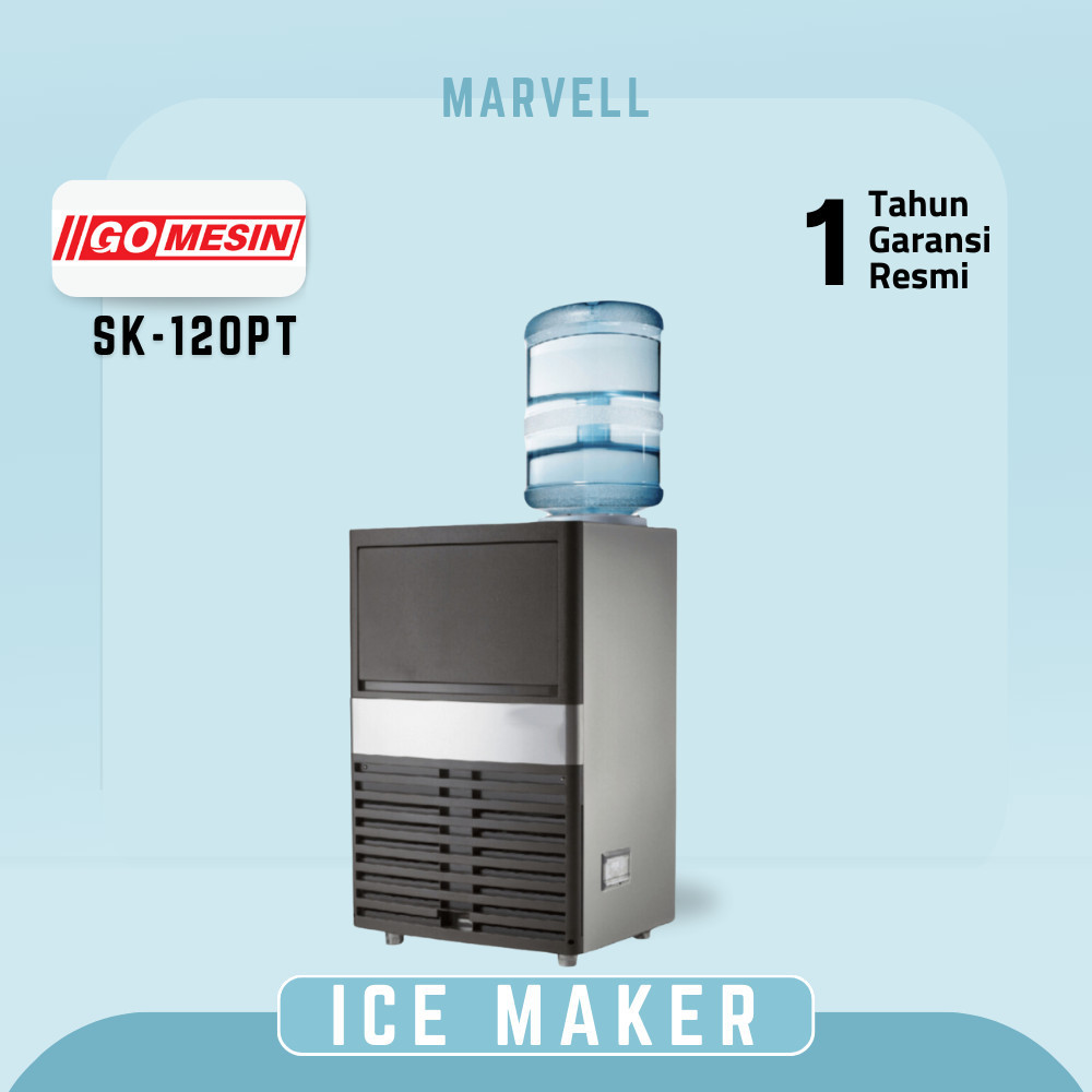 Jual Mesin Pembuat Es Batu Gomesin Sk Pt Ice Maker Kapasitas Bin