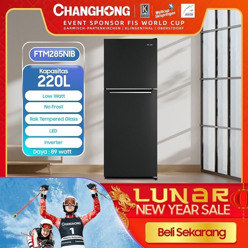 Jual Promo Big Salle Changhong Kulkas Pintu Inverter No Frost