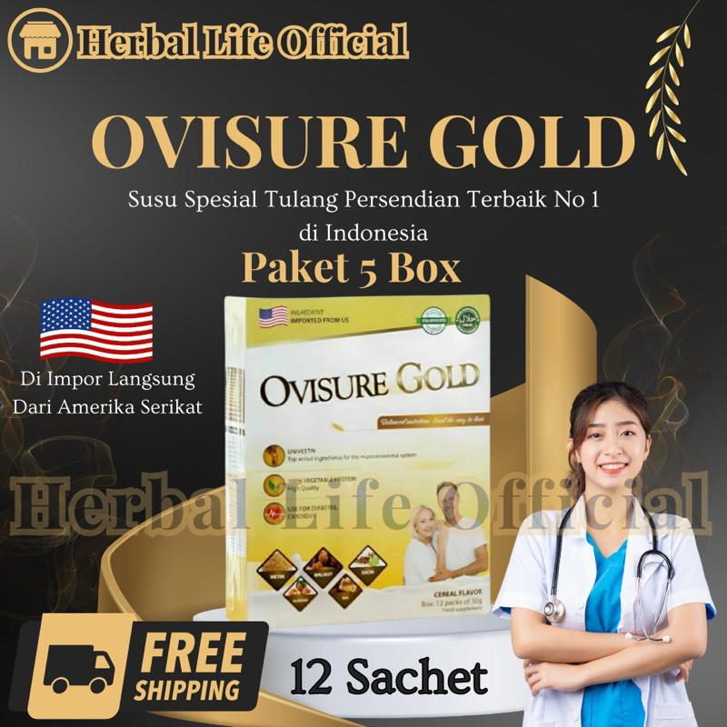 Jual OVISURE GOLD Susu USA Original Asli Susu Untuk Tulang Dan Sendi