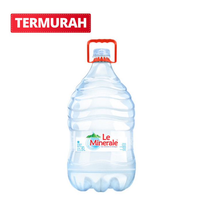 Jual Le Minerale Air Mineral Galon 5 Liter Shopee Indonesia