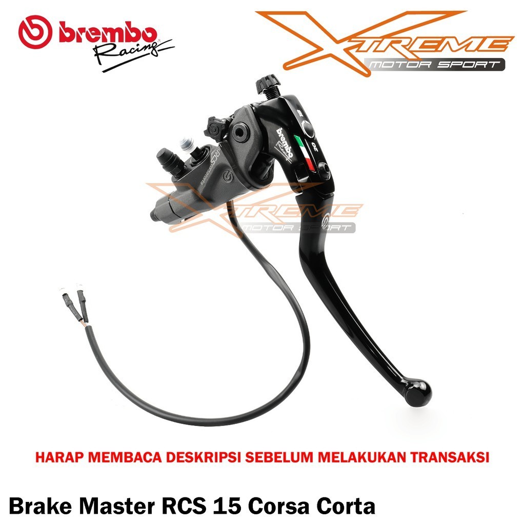 Jual Master Rem Brembo RCS 15 Corsa Corta Original Italy Brembo