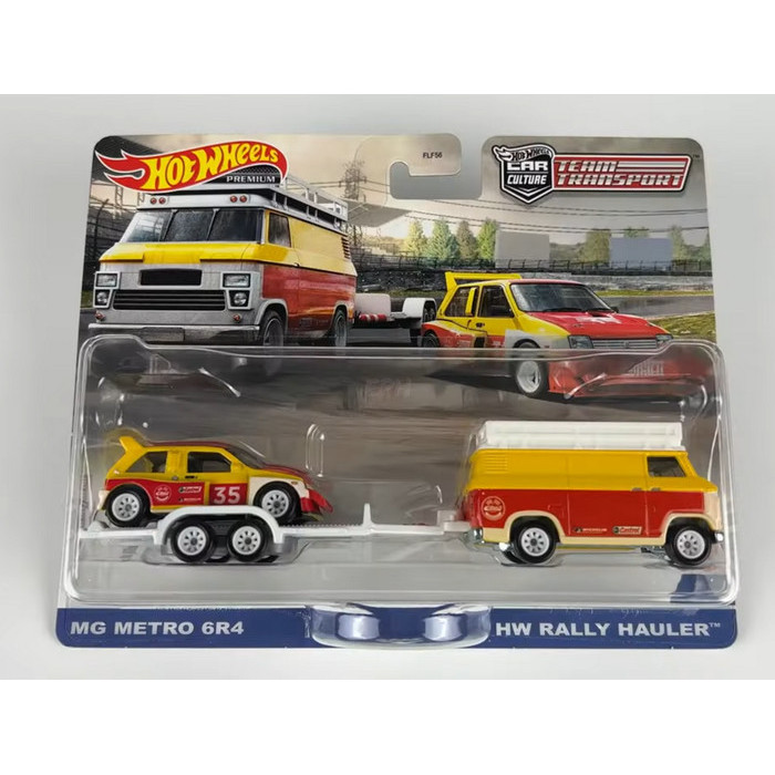Jual Hot Wheels Team Transport MG METRO R HW RALLY HAULER Premium