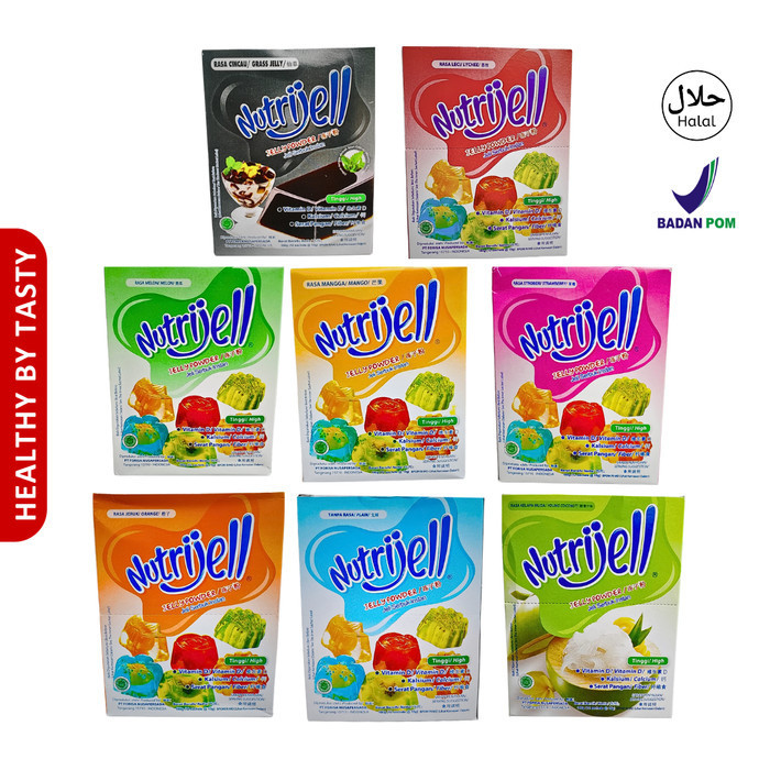 Jual Nutrijell Jelly Buah Nutrijell Rasa Buah Jelly Powder All Varian