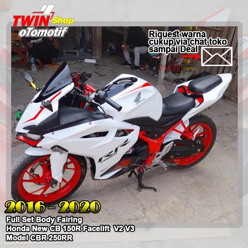 Jual Full Set Body Fairing Model CBR 250RR PNP Honda New CB 150R