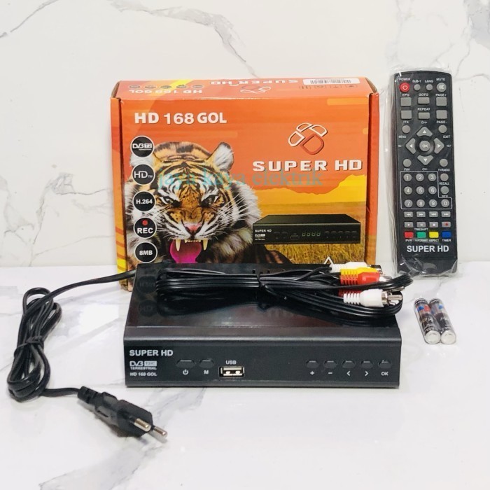 Jual Set Top Box Super HD 168 GOL STB Super HD 168 GOL Digital Tv