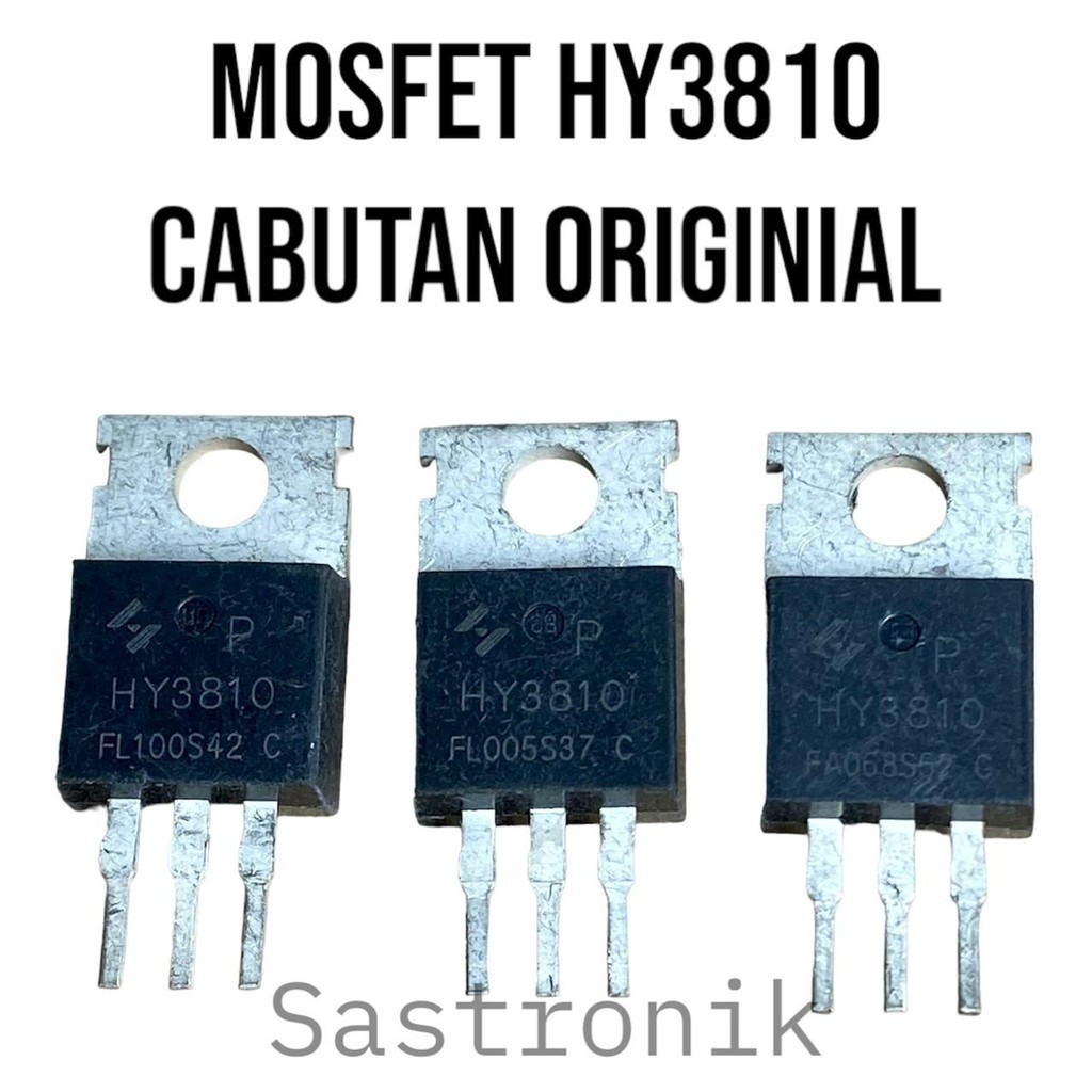 Jual Mosfet HY3810 180A 100v Cabutan Original Ready Shopee Indonesia