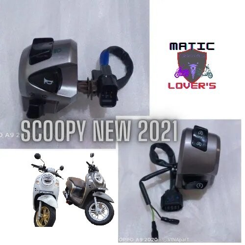 Jual Holder Saklar Kanan Dan Kiri Scoopy Esp New Prestige Sd