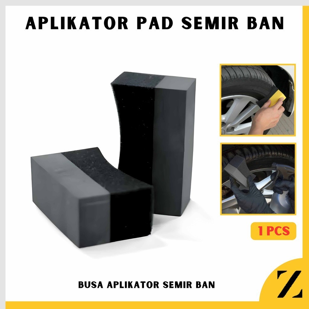 Jual Busa Semir Ban Aplikator Tyre Dressing Applicator Pad Sponge Foam