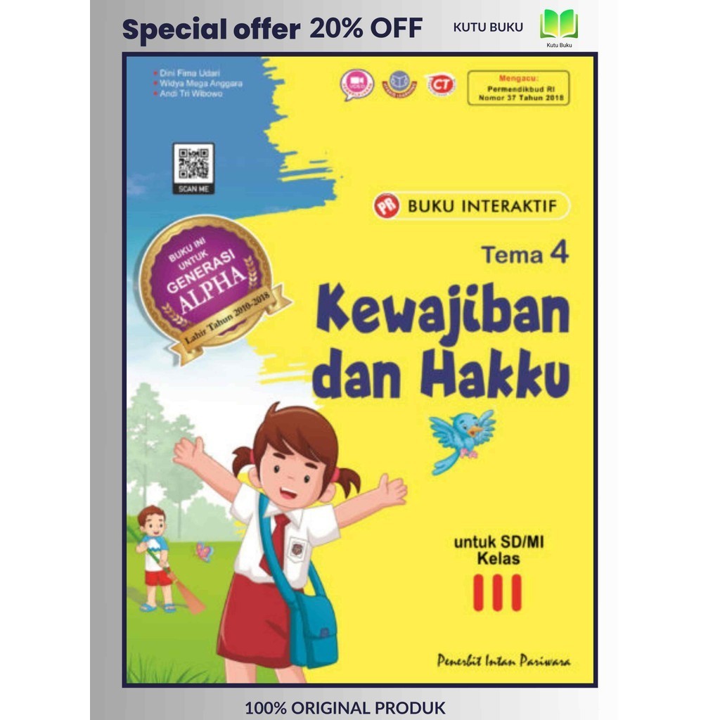 Jual Buku Pr Lks Kewajiban Dan Hakku K Sd Mi Kelas Tema Semester