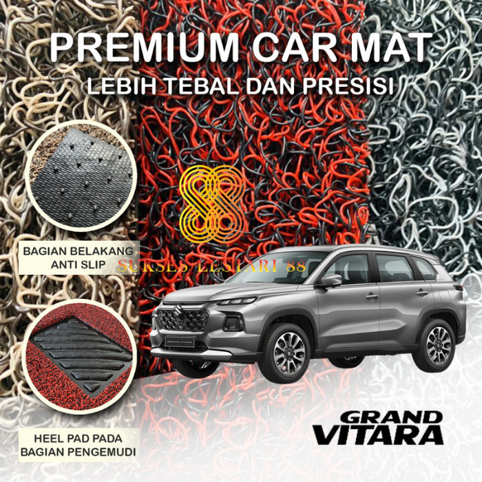 Jual Karpet Mobil Premium Suzuki Grand Vitara Mie Bihun 2 Warna