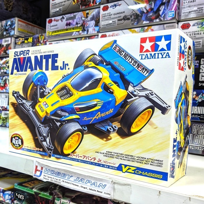 Jual Tamiya 18101 Mini 4WD Super Avante Jr Junior VZ Chassis