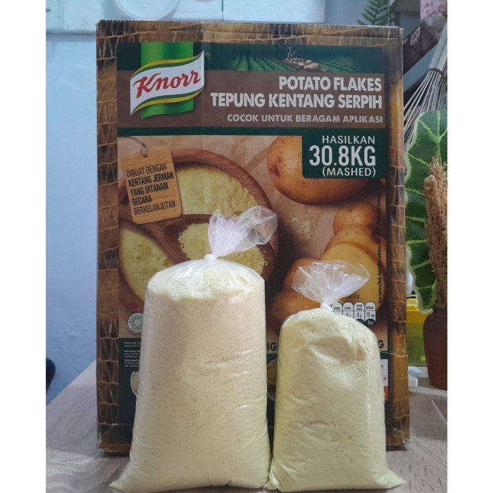 Jual Knorr Potato Flakes Tepung Kentang Repack Gr Gr Kg